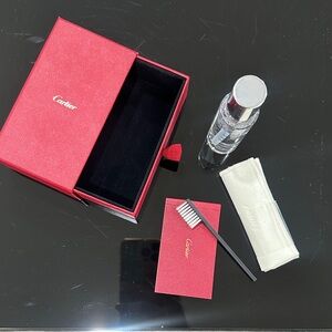 Cartier Red jewelry cleaning and care Kit
